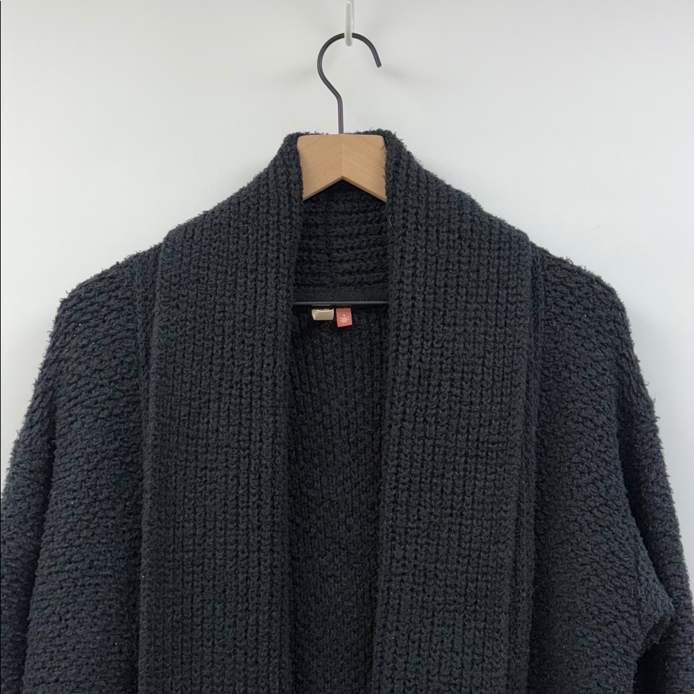 Anthropologie Pilcro Eyelash Chunky Knit Oversized Open Tunic Cardigan Sweater - Picture 5 of 10